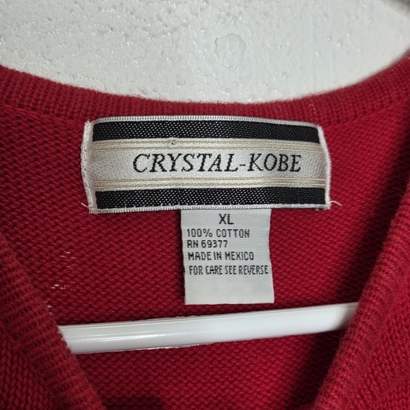 Vintage Knit Patriotic American Flag Sleeveless Top Women's Size Extra Large - Picture 5 of 9